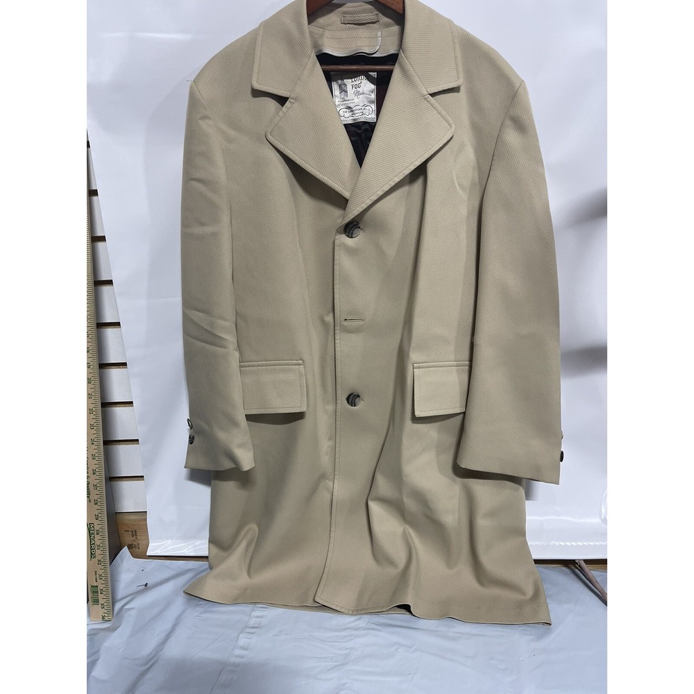 Mens vintage London Fog trench coat Imaginit Size 42 Short Good Condition